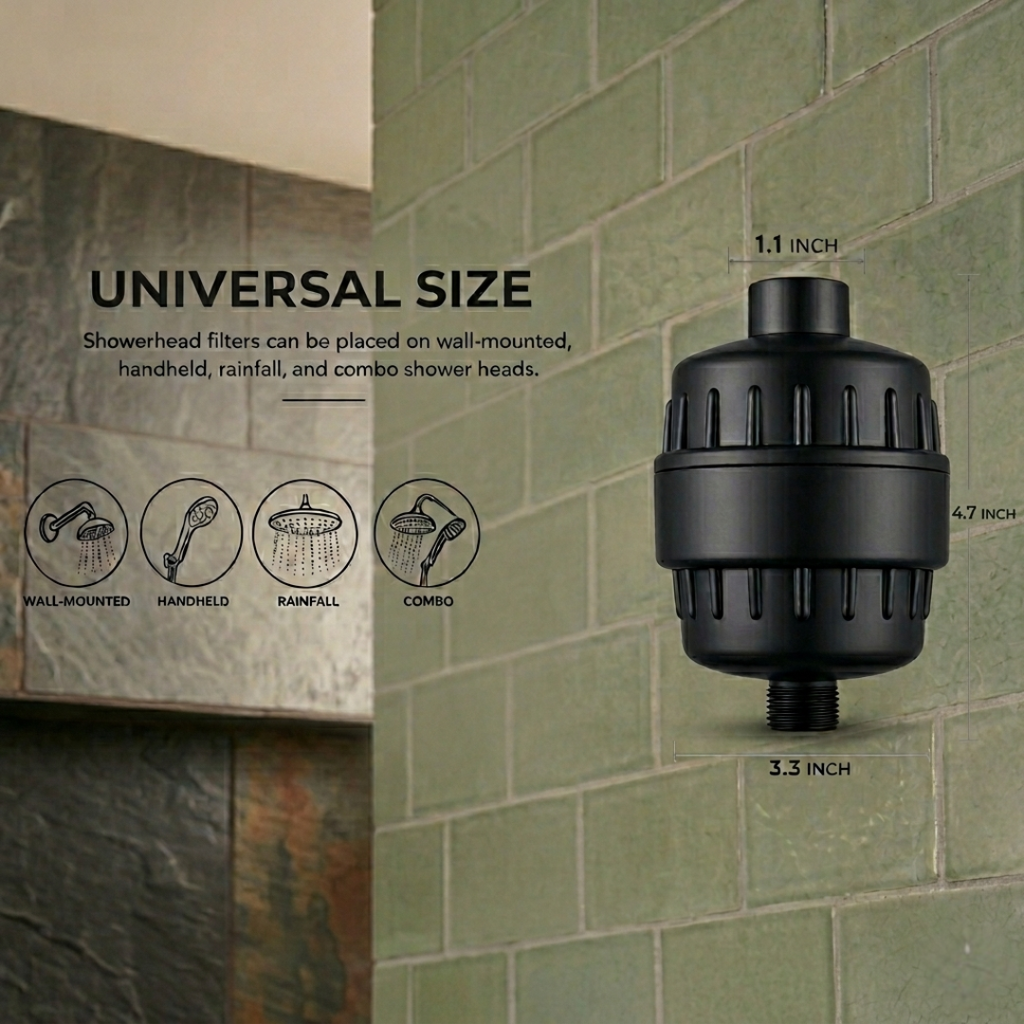 CleanWave Living Shower Filter