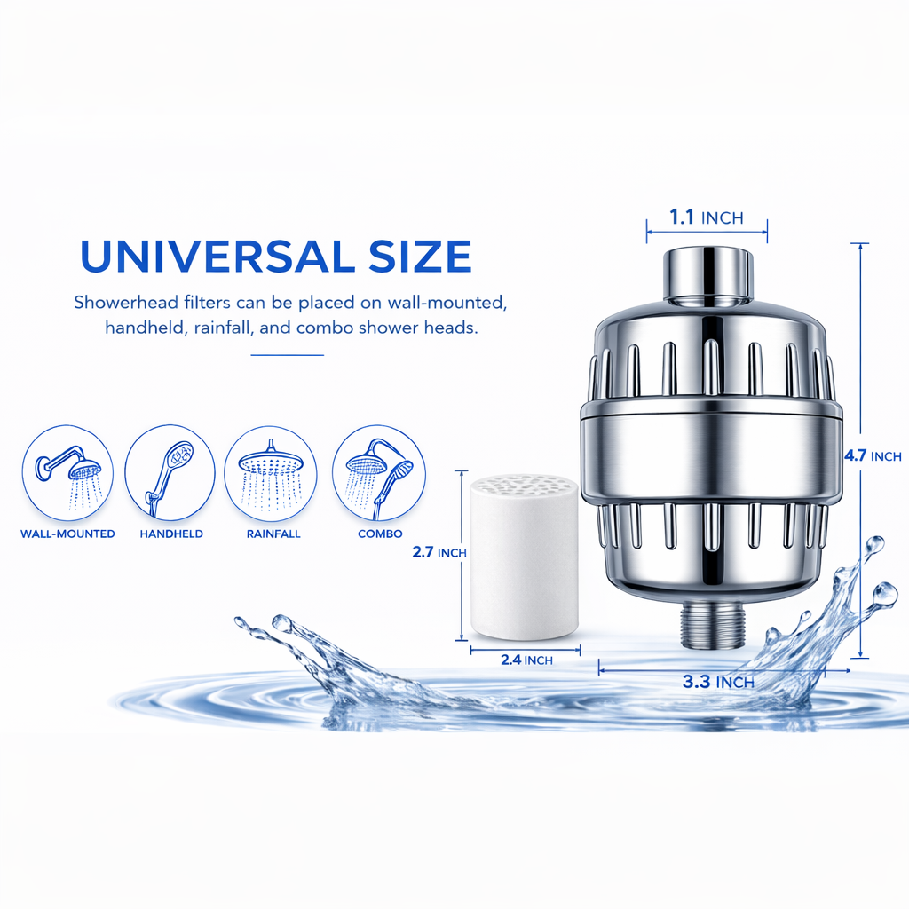 CleanWave Living Shower Filter