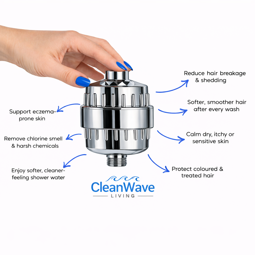 CleanWave Living Shower Filter